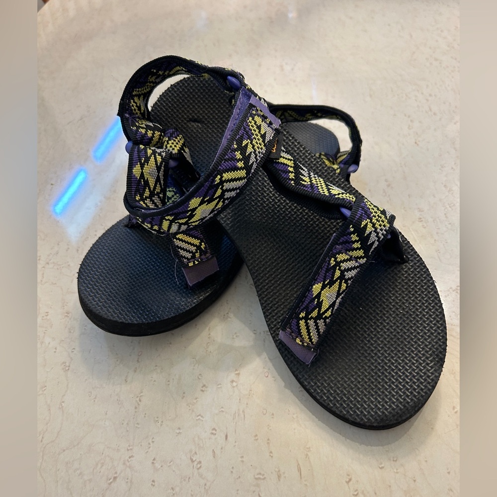 Women’s teva Sandals in Black and Purple - Picture 2 of 4